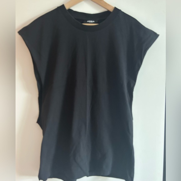 Men’s M Black Muscle Tee - Picture 2 of 6